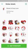 Love Sticker Packs For WhatsApp - WAStickerApps captura de pantalla 3