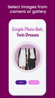 Couple Photo Suit: Twin Dresses Affiche