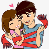 Animated Couple Story Stickers 아이콘