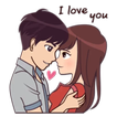 Couple Story Stickers Packs - WAStickerApps