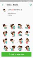 برنامه‌نما Couple Story Stickers عکس از صفحه