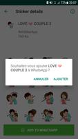 برنامه‌نما Couple Story Stickers عکس از صفحه