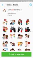 Couple Story Stickers скриншот 3