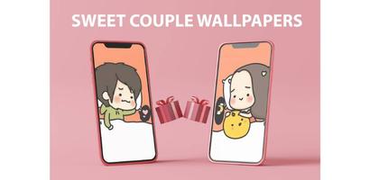 Sweet Love Couple Wallpaper स्क्रीनशॉट 1
