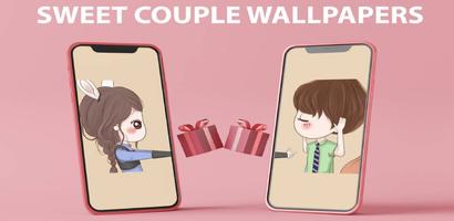 Sweet Love Couple Wallpaper स्क्रीनशॉट 3