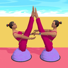 Couple Yoga - Puzzle Master 3D आइकन