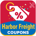 آیکون‌ Coupons for Harbor Freight Tools - Hot Discount