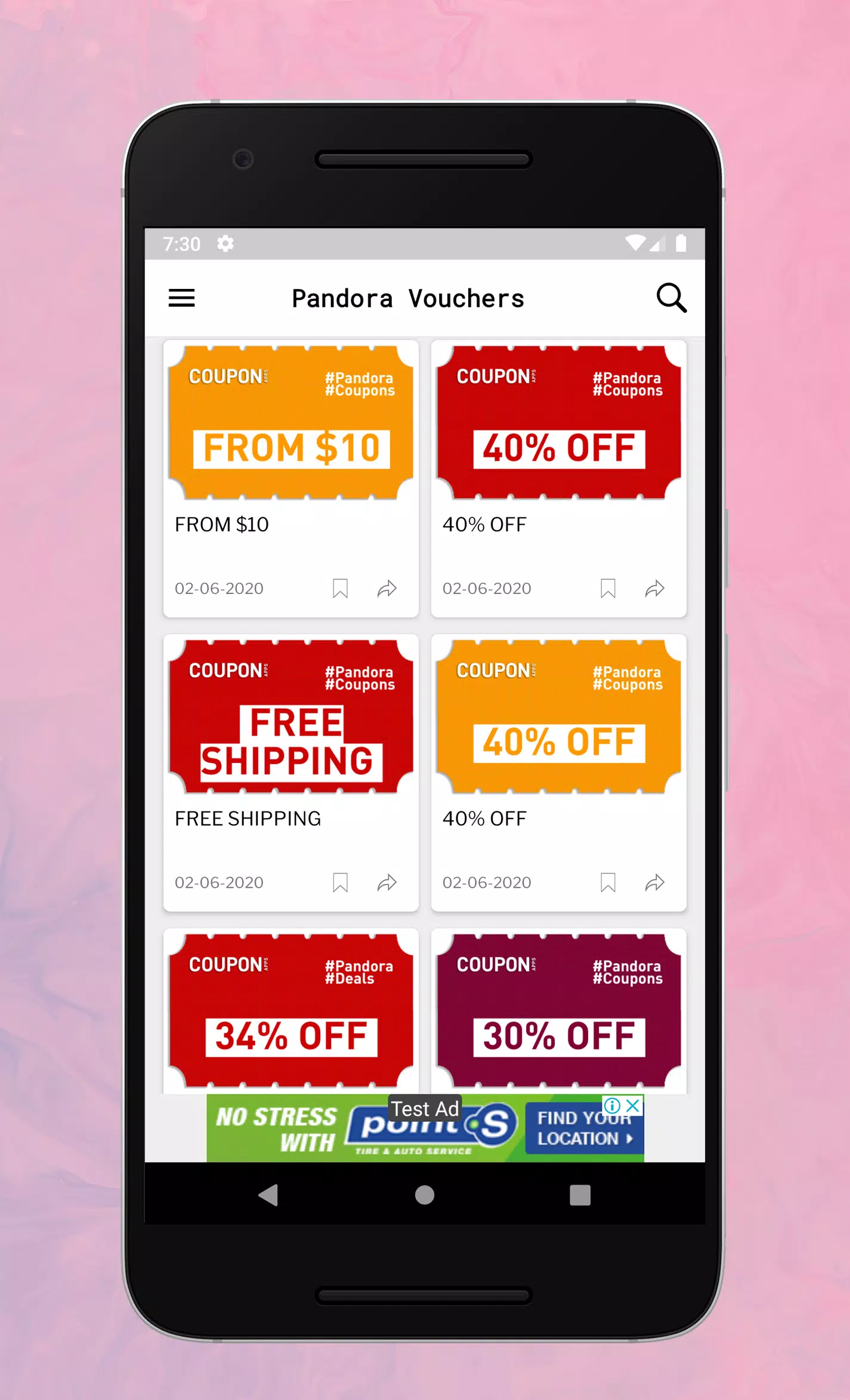 Descarga de APK de Coupons for Pandora discount codes by Coupon Apps para  Android