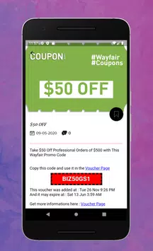 Coupons for Wayfair discount c APK for Android Download