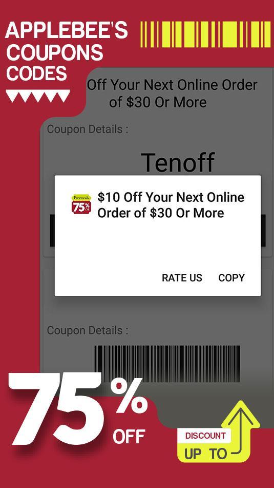Coupons For Applebee S Grill Bar Deals Discounts For Android Apk Download - roblox applebees
