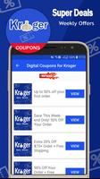 Digital Coupons for Kroger - Smart Coupons🔥 ảnh chụp màn hình 3