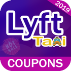 Mini Coupons For Lyft2 Taxi - Promo Codes 2019 आइकन