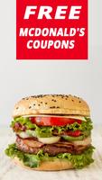 Coupons McDonalds Affiche