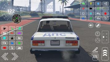 Полиция ВАЗ - Гонки и вождение скриншот 1
