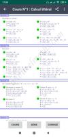 3 Schermata cours de maths 2eme collège