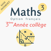 maths 3eme collège en Français