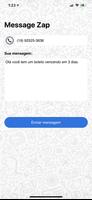 Auto Message Zap imagem de tela 2