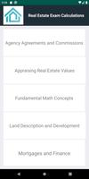 Real Estate Exam Calculations الملصق