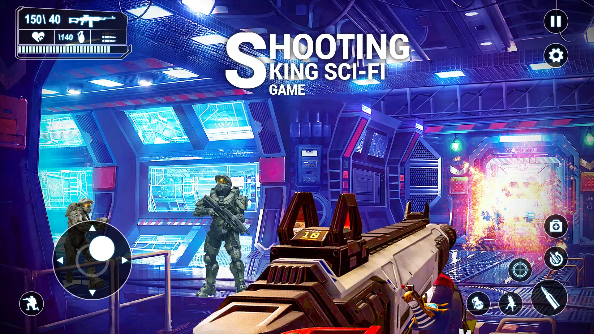 Download do APK de Sci-Fi Offline Jogo de tiro para Android