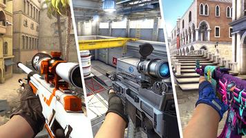 Cover Strike 3D: Fps shooting Affiche