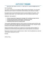 Cover Letter Templates captura de pantalla 3