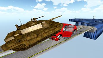 Trilhas impossíveis de tanques do exército: Simula Cartaz