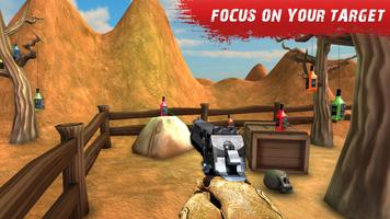 Derribar botellas juegos armas Poster