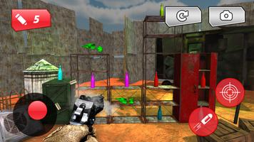 Derribar botellas juegos armas captura de pantalla 2