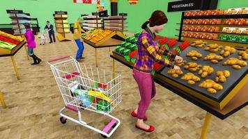 Pretend Supermarket shopping پوسٹر