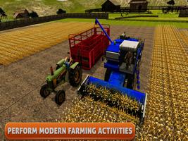 真正的農場收割機3D：卡車駕駛模擬器 截圖 1