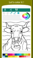 Cow Coloring Book ảnh chụp màn hình 2