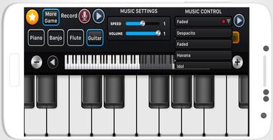 Perfect Real Piano Musical Keyboard Tunes App 2021 Plakat