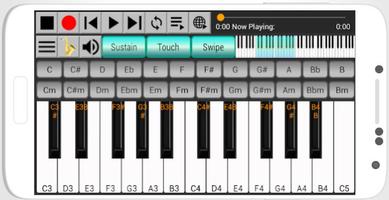 Perfect Real Piano Musical Keyboard Tunes App 2021 Screenshot 1