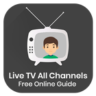 Live TV All Channels Free Online Guide ไอคอน