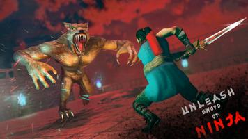 Ninja Shadow Fighting Games 3D imagem de tela 3