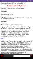 Codul Penal al României تصوير الشاشة 1
