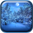 Winter Night Live Wallpaper آئیکن