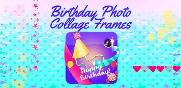 Birthday Photo Collage Frames