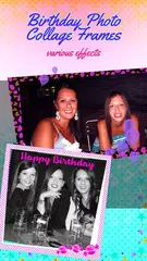 誕生日 フォトコラージュ アプリダウンロード