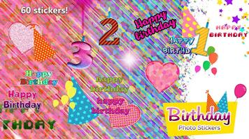 Birthday Photo Stickers poster