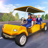 Shopping Mall Smart Taxi Game icon