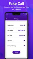Fake Call capture d'écran 2