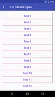 C++ Yazılım Öğren imagem de tela 7