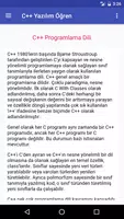 C++ Yazılım Öğren imagem de tela 6