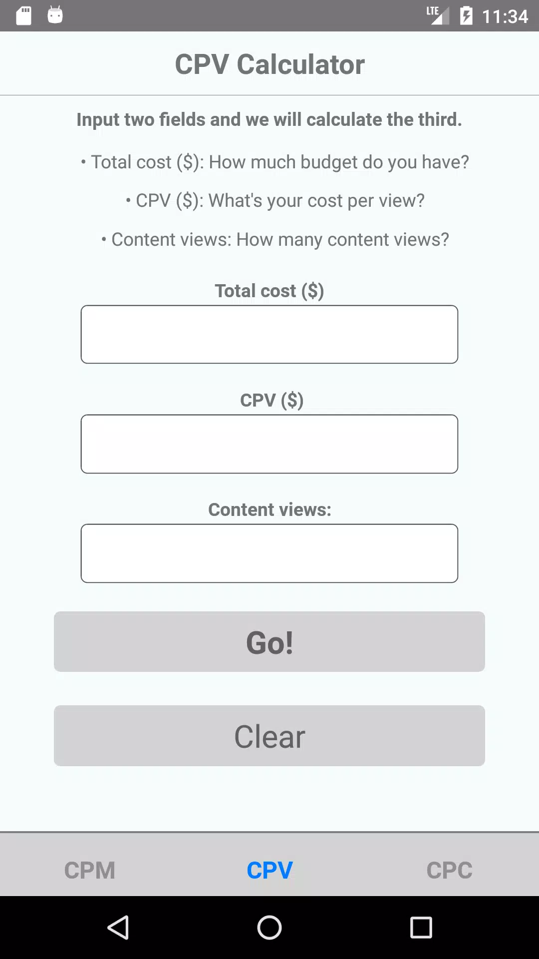 CPM Calculator APK for Android Download