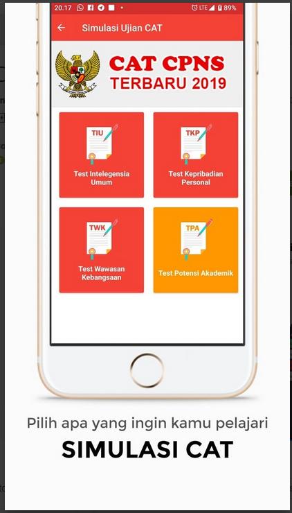 Soal Jawaban Cat Cpns Kemenkumham 2019 2020 For Android Apk