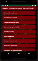 Free CP Points Calculator For COD - Guide For CODM ảnh chụp màn hình 3