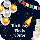 Birthday Photo Editor icône