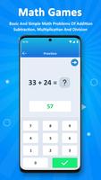 Math Games - Learn Add, Subtract, Multiply, Divide 스크린샷 2