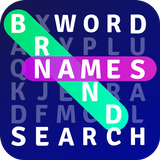 Brand Names - Word Search icône
